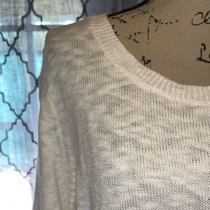 Closet staple!! Cream Colored Lightweight Sweater